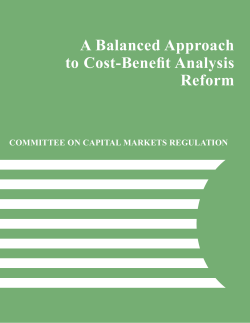 A Balanced Approach to Cost