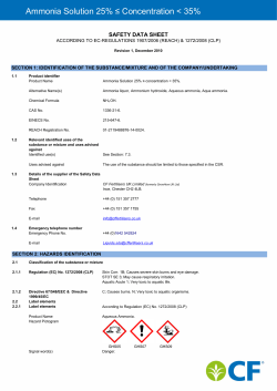 Ammonia Solution 25-35 Percent