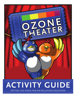 Activity Guide - Air Alliance Houston