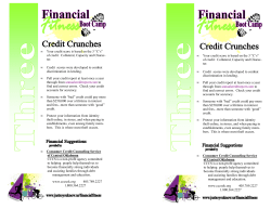 Boot Camp Resource THREE - Smart Investing @ Your Library
