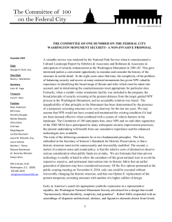 National Park Service Letter Attachment 1