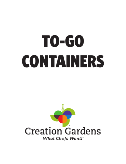 To-Go Containers