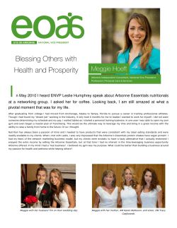 Arbonne EOAs | Success Stories