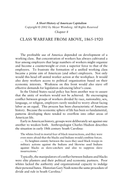 class warfare from above, 1865-1920