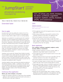 phosphate-solubilizing inoculant for wettable powder