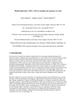 GISRUK 2004 Author Instructions
