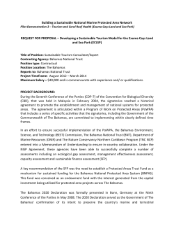 Developing a Sustainable Tourism Model fo