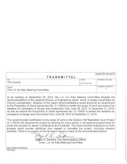 LA for Kids Steering Committee