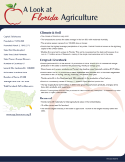 Florida - National Agriculture in the Classroom