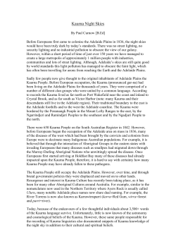 Kaurna Night Skies - Aboriginal Astronomy