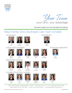 Mayo Family Clinic Southeast Care Team (Charlie)