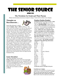 The Senior Source - Newbury Park High School