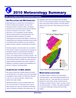 2010 Meteorology Summary