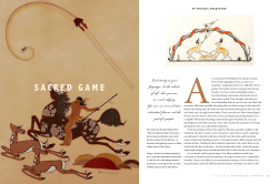 sacred game - Michael Engelhard