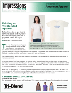 Printing on Tri-Blended Apparel - Budget T