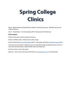 May 26 &ndash; Wally Crittenden and Dan Bassett from Stephen F Austin