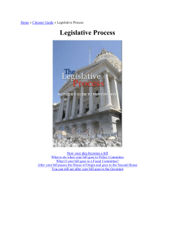 Legislative Process