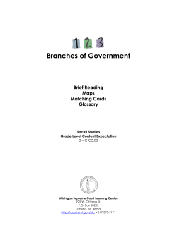 Three Branches of Government