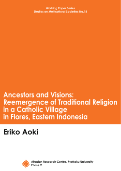 Ancestors and Visions: Reemergence of Traditional Religion in a