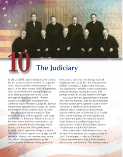 The Judiciary