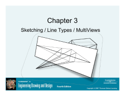 Sketching / Line Types / MultiViews