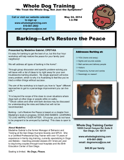 Barking 2-1 - Dogs and Babies | Learning