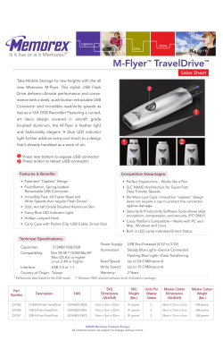 M-Flyer&trade; TravelDrive