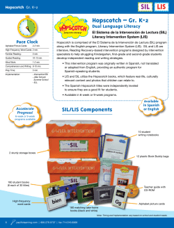 LIS SIL - Pacific Learning
