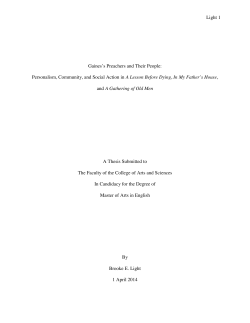 Gaines`s Preachers and Their People