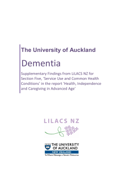 Dementia and cardiovascular disease by functional status