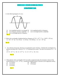 CHEM 1411 &ndash; STUDY-GUIDE-for-TEST