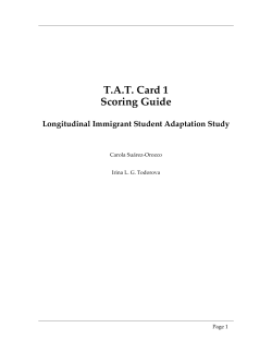 Narrative Task Card 1