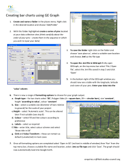 Creating bar charts using GE Graph