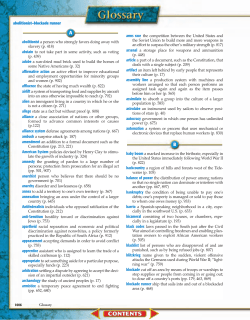 Glossary - Your History Site