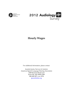 Hourly Wages