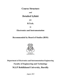 B.Tech (EI)