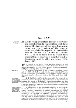 (Additional Areas) Act of 1893 No 23a