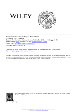 Revisions in Economic History: V. Mercantilism