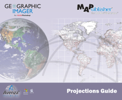 Avenza Projections Guide