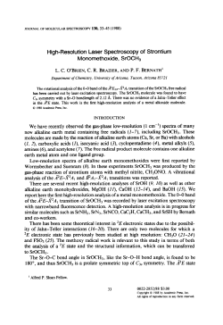 High-Resolution Laser Spectroscopy of Strontium
