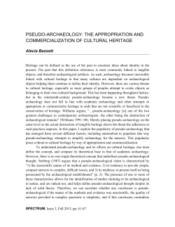 pseudo-archaeology: the appropriation and
