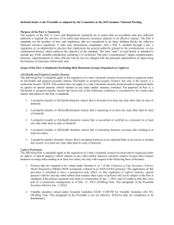 Preamble Adopted Aug. 15, 2015