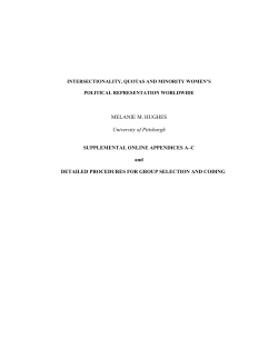 Appendix - University of Pittsburgh