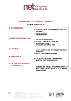 Company Profile Part 1