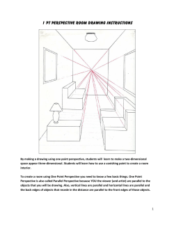1 pt Perspective Room Drawing Instructions