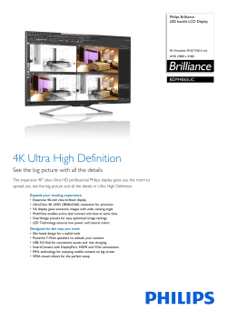 BDM4065UC/00 Philips LED backlit LCD Display
