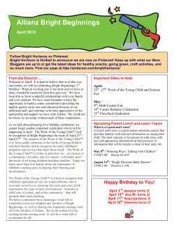 Allianz Bright Beginnings