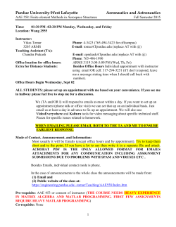 F2015 Syllabus - Purdue Engineering