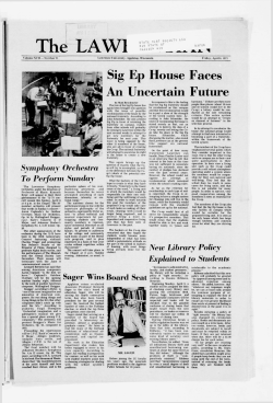 Sig Ep House Faces An Uncertain Future - Lux