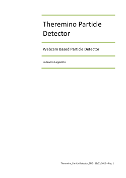 Theremino Particle Detector